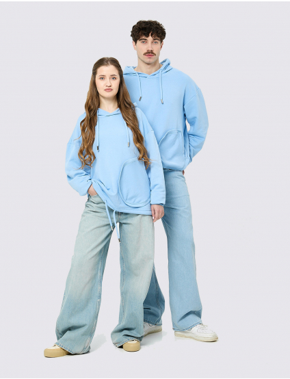 Картинка Худі «Місія Жити», oversize, блакитне